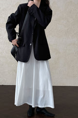 Waffle Textured Oversized Blazer