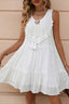 U-Neck Sleeveless Lace Fringe Boho Dress