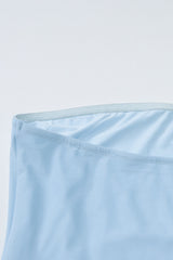 Ruched Bustier Mermaid Evening Dress