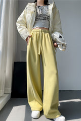Plush Heavyweight Draped Knit Pants