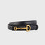 Horseshoe Buckle Slim Minimal Casual Belt
