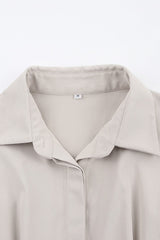 Elegant Vintage Waist Defining Blouse