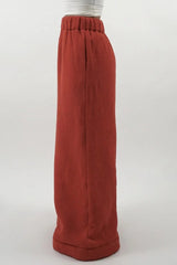 Warm Fleece Lined Solid Knit Pants