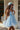 Halter V Neck Backless Metal Accent Mini Dress Secondary image