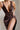 Satin V-Neck Bustier Slit Cocktail Dress Secondary image