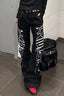 Vintage Polka Dot Panel Flare Leg Jeans