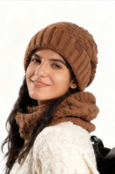 2-Piece Knit Hat And Scarf Set