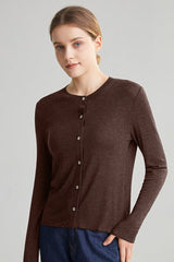 Structured Tencel Cardigan