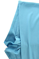 Letter Print Crop Top Bodycon Skort Set