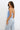 Asymmetric Hem Corset Mesh U Neck Tube Top Secondary image
