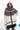 Color Block Chunky Hooded Sweater Secondary image