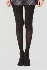 Vertical Stripe Sheer Ballet Tights Slimming Tights