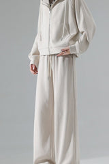 Fleece Lined Relaxed Knit Pants