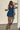 Button Front Tie Back Denim Mini Dress Secondary image