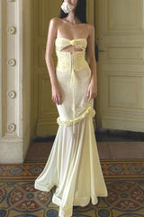 Solid Color High Waist Bodycon Dress