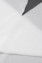 Hooded Deep V Backless Bodycon Dress