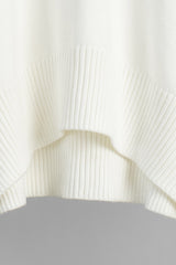 Solid Color Turtleneck Knit Sweater