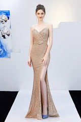 Sexy Slim Fishtail Party Dress with Belt