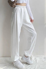 Fleece Lined Loose Knit Pants