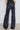 Letter Embroidery Vintage Low Rise Slim Flare Jeans Secondary image