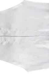 Satin Lapel Tie Front Top High Waist Pants Set