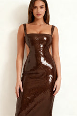 Backless Slip Bodycon Maxi Dress