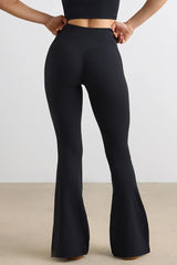 Booty Lifting Wide-Leg Flared Workout Leggings