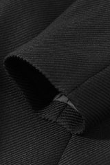 Double Breasted Wool Blend Blazer