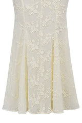 Embroidered Bustier Bodycon Formal Dress