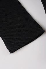 Slim Fit V-Neck Knit Top