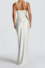 Solid Color Slim Elegant Chic Prom Dress