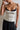 White Polka Dot Lace Trim Cami Secondary image