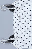 White Polka Dot Lace Trim Cami