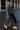 Wool Stripe Notch Collar Long Overcoat Secondary image