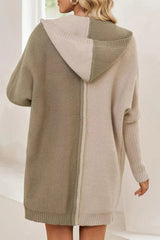 Lantern Sleeve Knit Cardigan