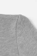 Contoured Long Sleeve Knit Top