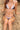Contrast Lace Patchwork Tie String Bikini Set Secondary image