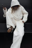 Athletic Relaxed Fit Wide Knit Pants