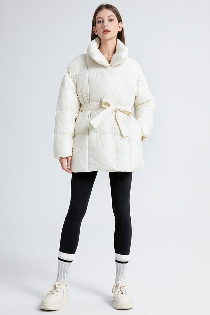 Longline Design Puffer Jacket