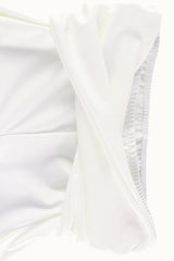 Sexy Strapless Crop Top Straight Leg Pants Set