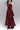 Asymmetrical Burgundy Ruffled Cami Party Dress Secondary image