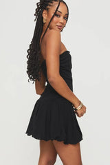 Strapless Bodycon Mini Party Dress