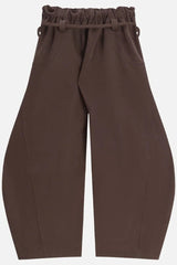 Tie Waist Relaxed Wide Leg Long Pants