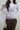 Mock Two Piece Draped Lace Knit Top Secondary image