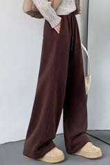 Plush Heavyweight Draped Knit Pants