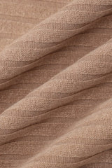 One Shoulder Split Sweater Dress