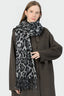 Cozy Leopard Print Faux Wool Scarf