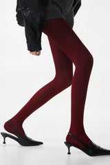 High Waist Knit Moisture Wicking Compression Tights