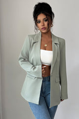 Minimalist Long Sleeve Blazer