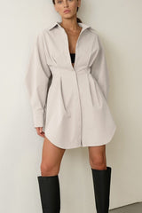 Elegant Vintage Waist Defining Blouse